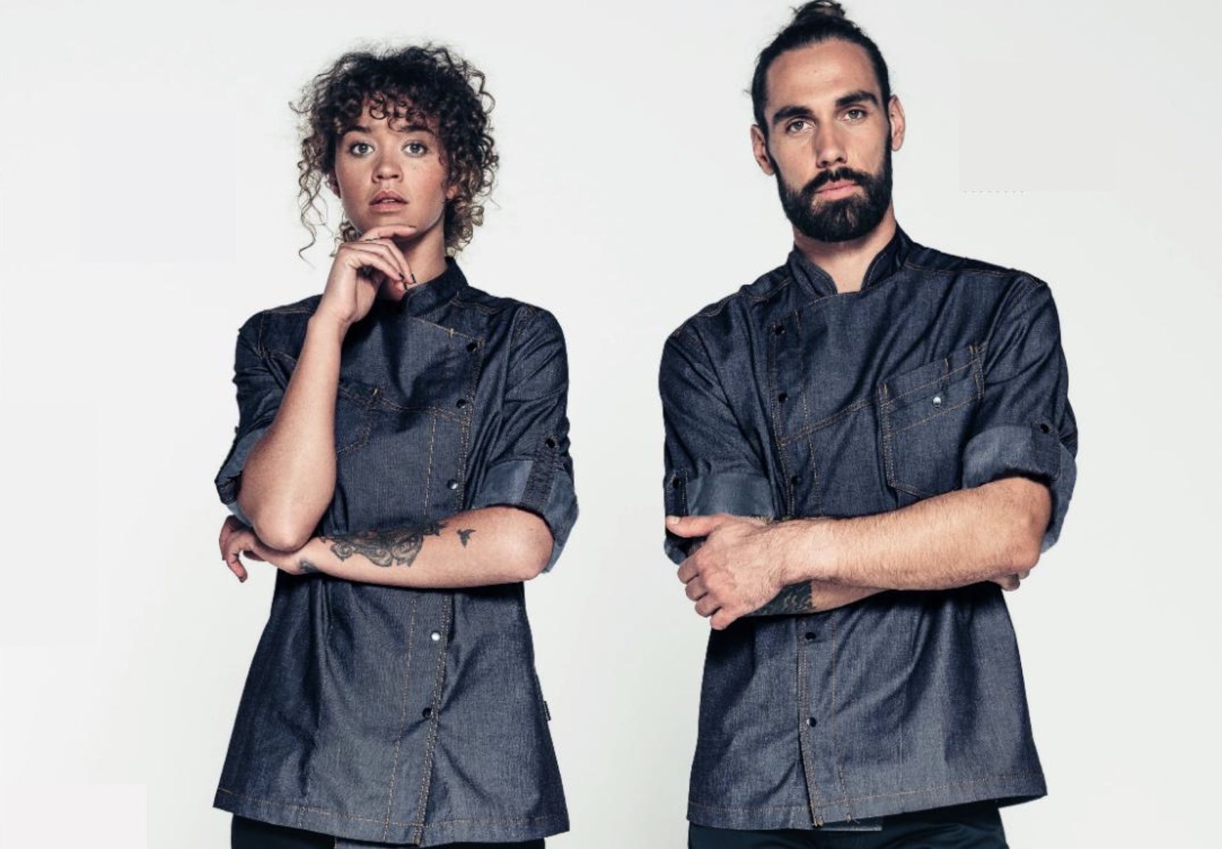 dolma de jeans para chefs e cozinheiras