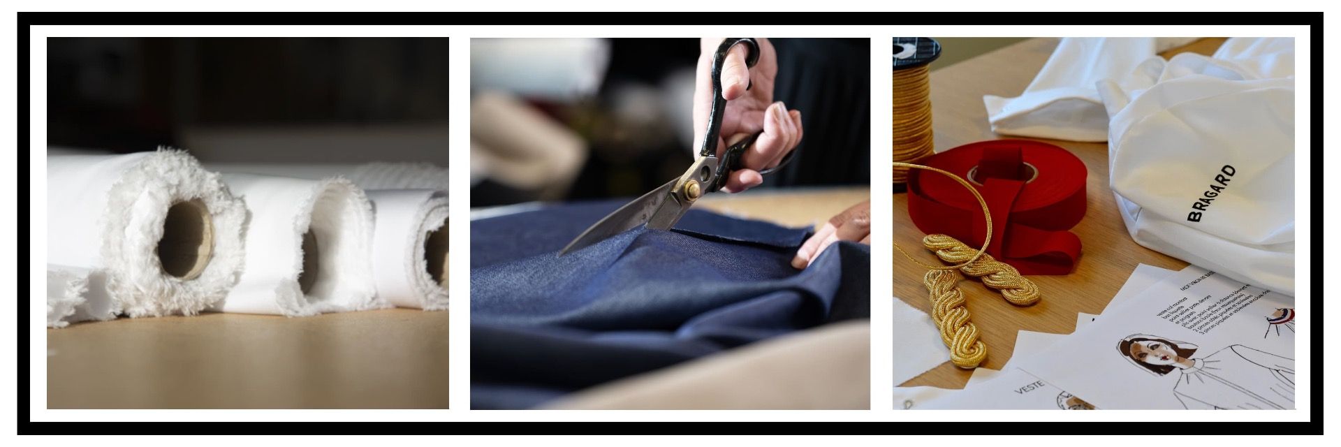 tecido tecnológico da Bragard